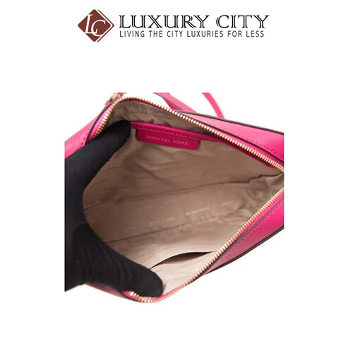 [Luxury City] Michael Kors Crossbody Pink Calfskin Leather MK-30T3GLMM2L564
