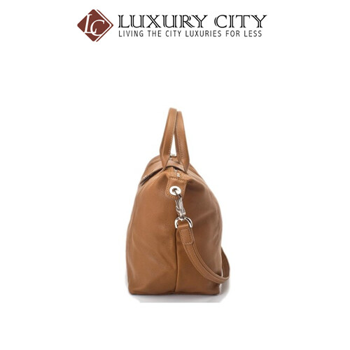 [Luxury City] Longchamp Le Pliage Cuir Lady&#39;s Leather Tote Bag