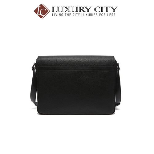 [Luxury City] Michael Kors Bryant Large Leather Messenger Black MK-33F5LYTM3T