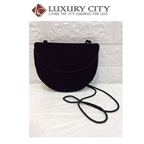 [Luxury City] Preloved Authentic YSL Vintage Suede Crossbody Bad