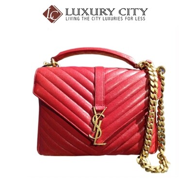 [Luxury City] Preloved Authentic Monogram YSL Sling Bag