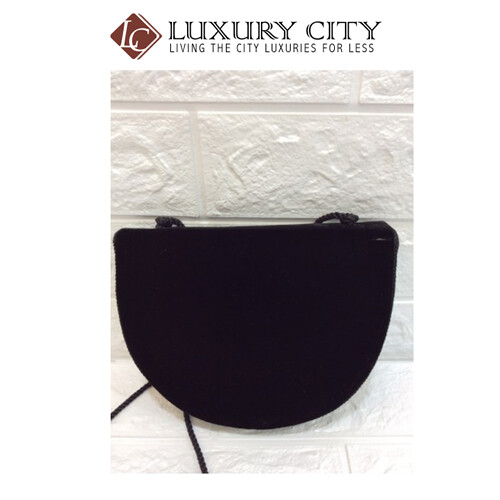 [Luxury City] Preloved Authentic YSL Vintage Suede Crossbody Bad
