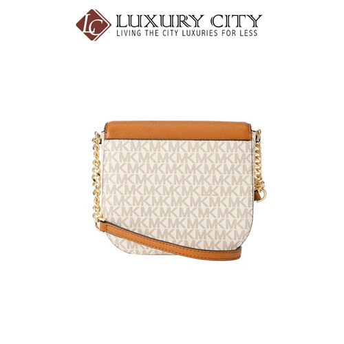 [Luxury City] Michael Kors Mott Logo Half Dome Crossbody MMK-32S8GF5C0B