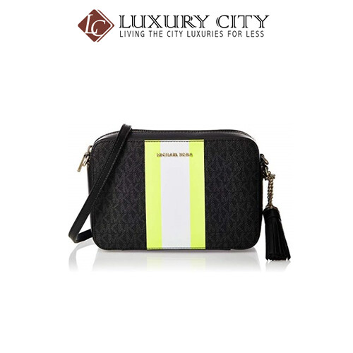 [Luxury City] Michael Kors Cross-Body Camera Bag Black MMK-32T9LF5M2B