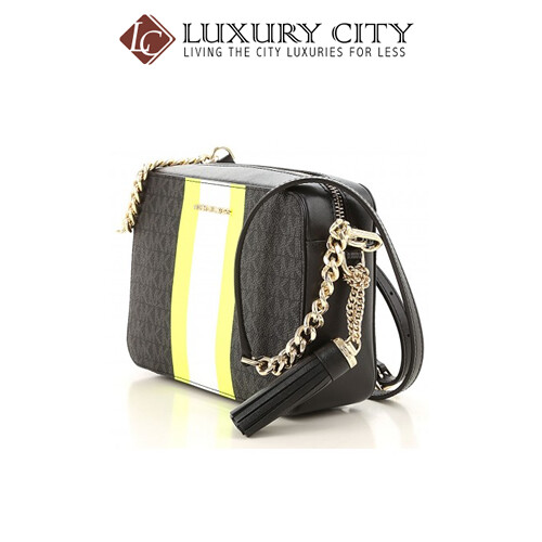 [Luxury City] Michael Kors Cross-Body Camera Bag Black MMK-32T9LF5M2B