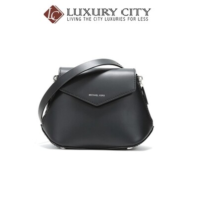 [Luxury City] Michael Kors MK Cross Body Bag Black MMK-32T9SZLC2L