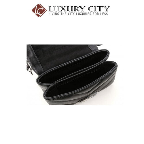 [Luxury City] MichaelI Kors Cece Extra-Small Quilted Leather Crossbody Bag Black MMK-32T9S0EC1L