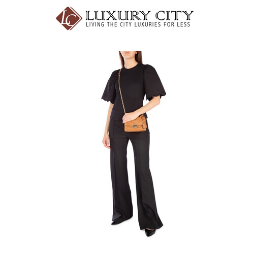 [Luxury City] Michael Kors Camel Leather Extra Small Cece Crossbody Bag Brown MichaelKors-32T9G0EC1L