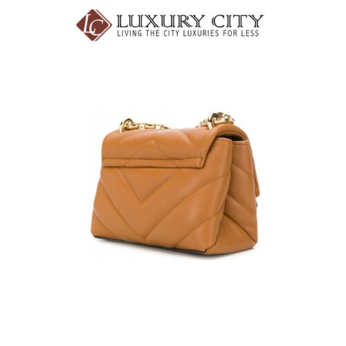 [Luxury City] Michael Kors Camel Leather Extra Small Cece Crossbody Bag Brown MichaelKors-32T9G0EC1L