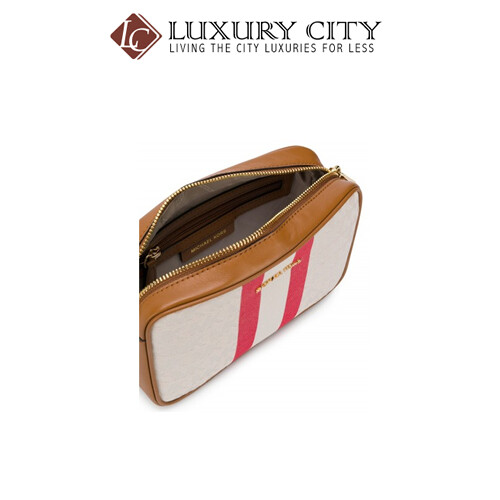 [Luxury City] Michael Kors Medium Camera Bag Brown MichaelKors-32T9GF5C6C