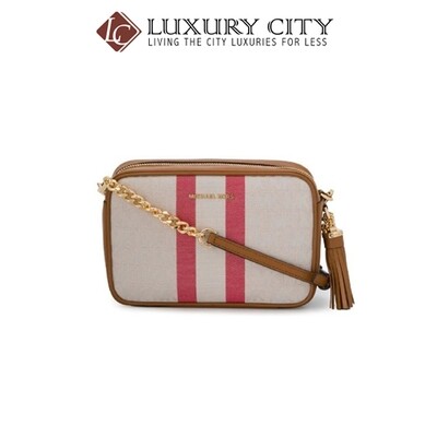 [Luxury City] Michael Kors Medium Camera Bag Brown MichaelKors-32T9GF5C6C