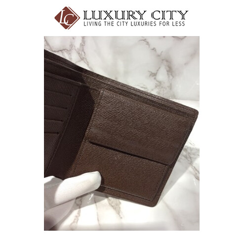 [Luxury City] Prevelod Authentic Louis Vuitton Damier Short Wallet