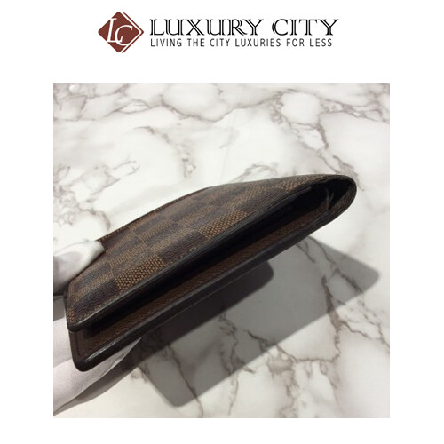 [Luxury City] Prevelod Authentic Louis Vuitton Damier Short Wallet