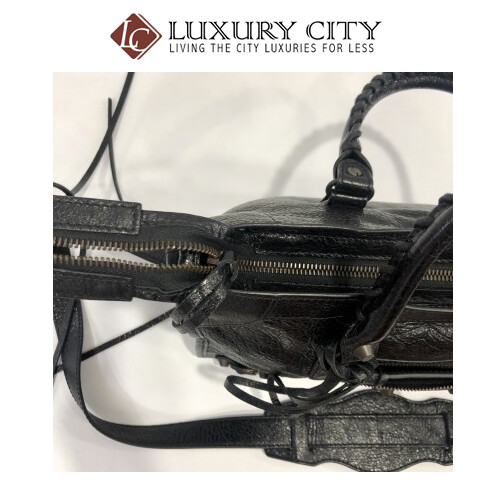 [Luxury City] Balenciaga Women&#39;s Black Handbag