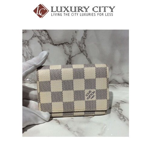 [Luxury City] Preloved Authentic Louis Vuitton Damier Azur Cardholders