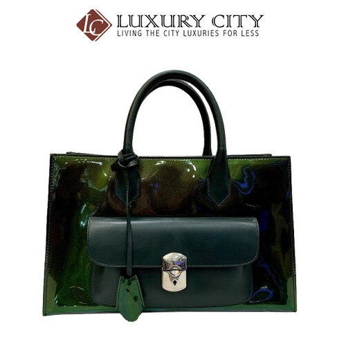 [Luxury City] Balenciaga Patent Leather Handbag
