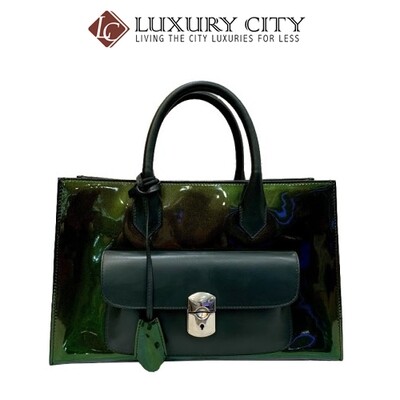 [Luxury City] Balenciaga Patent Leather Handbag