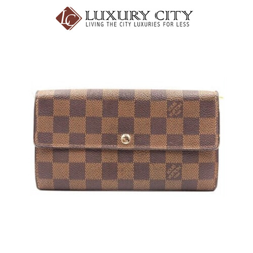 [Luxury City] Preloved Authentic Louis Vuitton Damier Long Wallet