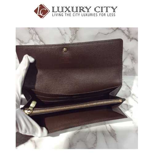 [Luxury City] Preloved Authentic Louis Vuitton Damier Long Wallet