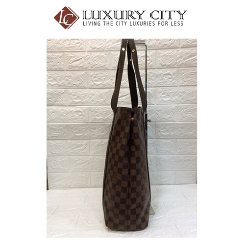 [Luxury City] Preloved Authentic Louis Vuitton Damier Canvas Beaubourg Tote Bag