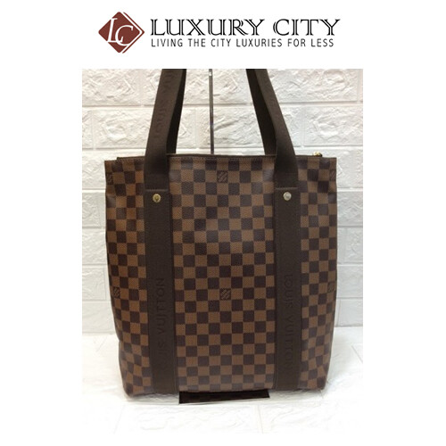 [Luxury City] Preloved Authentic Louis Vuitton Damier Canvas Beaubourg Tote Bag
