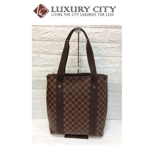 [Luxury City] Preloved Authentic Louis Vuitton Damier Canvas Beaubourg Tote Bag