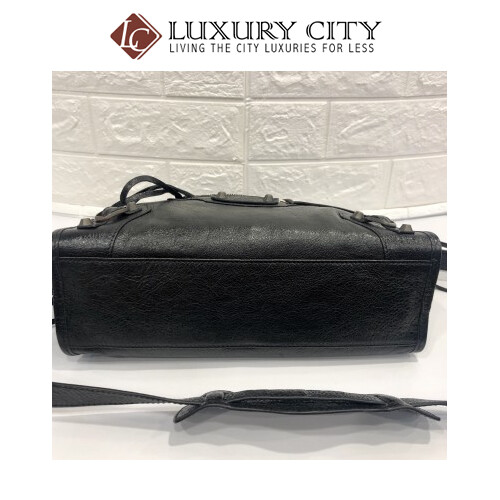 [Luxury City] Balenciaga Women&#39;s Black Handbag