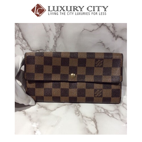 [Luxury City] Preloved Authentic Louis Vuitton Damier Long Wallet