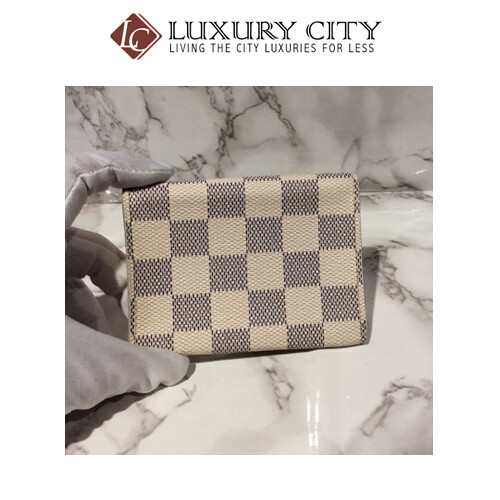 [Luxury City] Preloved Authentic Louis Vuitton Damier Azur Cardholders