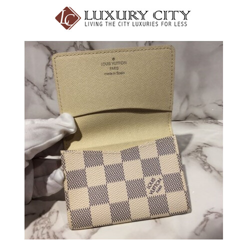 [Luxury City] Preloved Authentic Louis Vuitton Damier Azur Cardholders