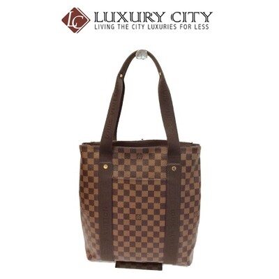 [Luxury City] Preloved Authentic Louis Vuitton Damier Canvas Beaubourg Tote Bag