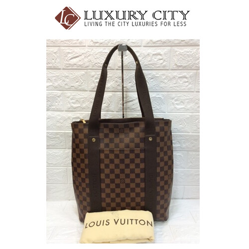 [Luxury City] Preloved Authentic Louis Vuitton Damier Canvas Beaubourg Tote Bag