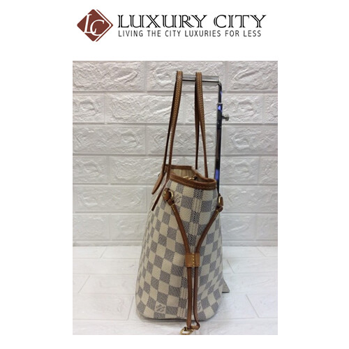 [Luxury City] Preloved Authentic Louis Vuitton Damier Neverfull Bag