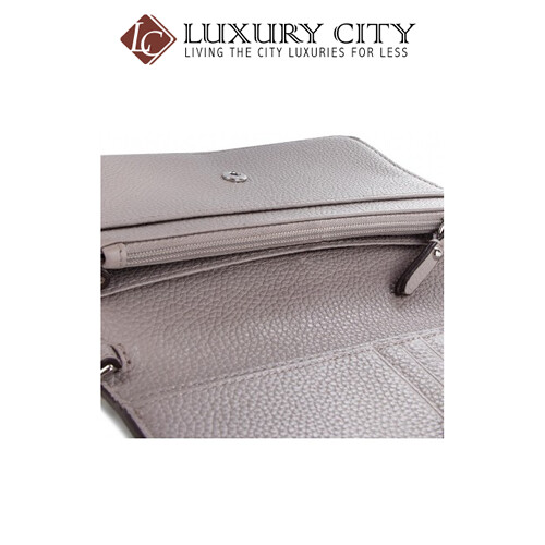 [Luxury City] Michael Kors Pebbled Leather Convertible Crossbody Bag Grey Michael Kors-32T8SF5C1L
