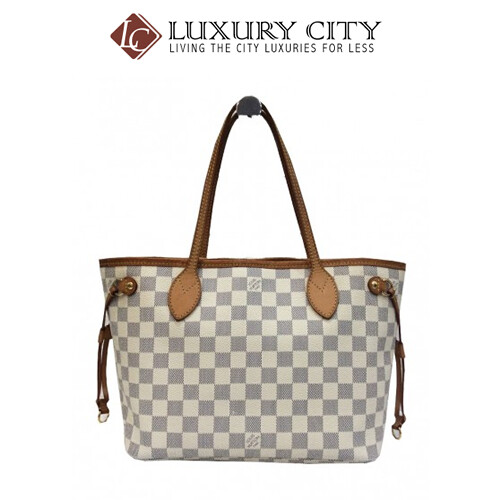 [Luxury City] Preloved Authentic Louis Vuitton Damier Neverfull Bag