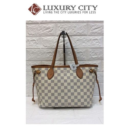 [Luxury City] Preloved Authentic Louis Vuitton Damier Neverfull Bag