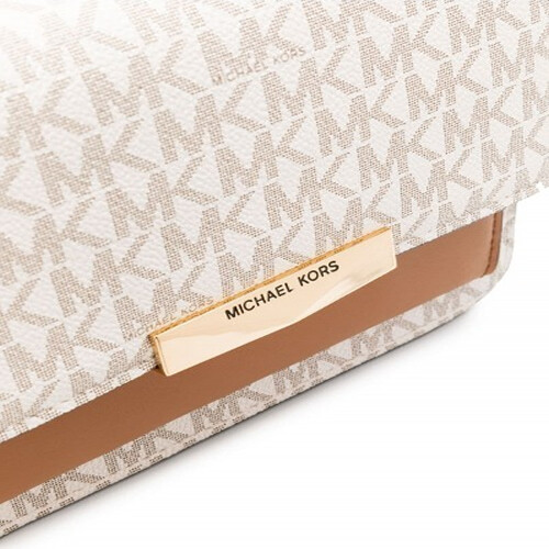 [Luxury City] Michael Kors Jade Extra-Small Logo Crossbody Bag Brown MichaelKors-32T9GJ4C0B