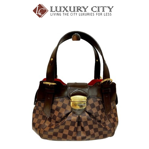[Luxury City] Preloved Authentic Louis Vuitton Monogram Men Clutch Damier Ebene Handbag