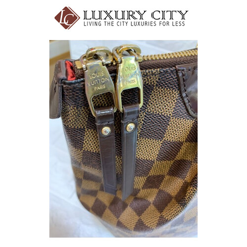[Luxury City] Preloved Louis Vuitton Westminster Damier Ebene Brown Canvas Shoulder Bag