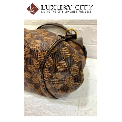 [Luxury City] Preloved Authentic Louis Vuitton Monogram Men Clutch Damier Ebene Handbag