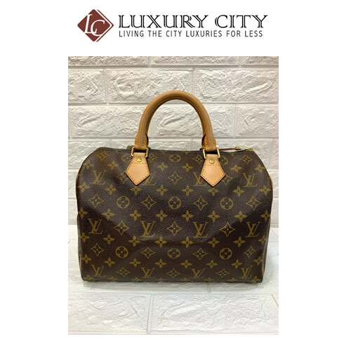 [Luxury City] Preloved Authentic Louis Vuitton Monogram Speedy 30 Handbag