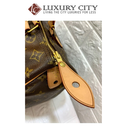 [Luxury City] Preloved Authentic Louis Vuitton Monogram Speedy 30 Handbag