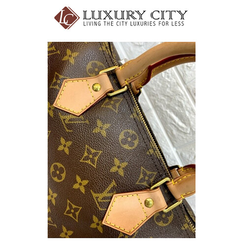 [Luxury City] Preloved Authentic Louis Vuitton Monogram Speedy 30 Handbag