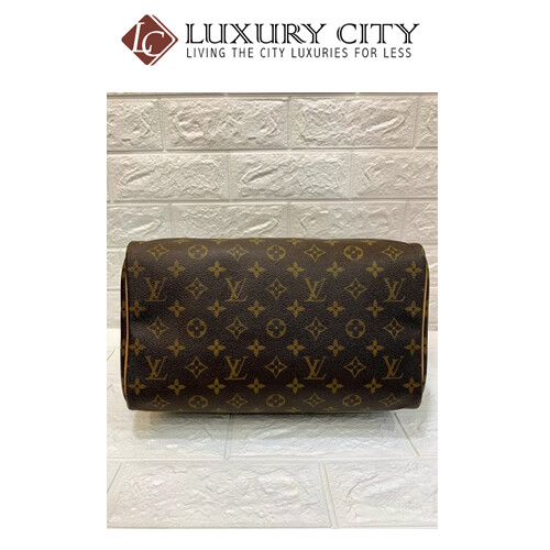 [Luxury City] Preloved Authentic Louis Vuitton Monogram Speedy 30 Handbag