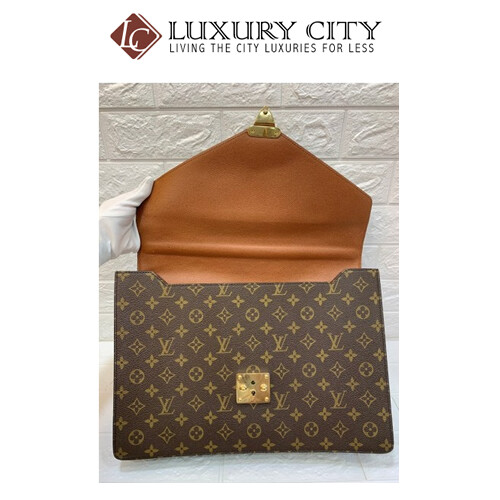 [Luxury City] Preloved Authentic Louis Vuitton Vintage Briefcase Advisor Monogram
