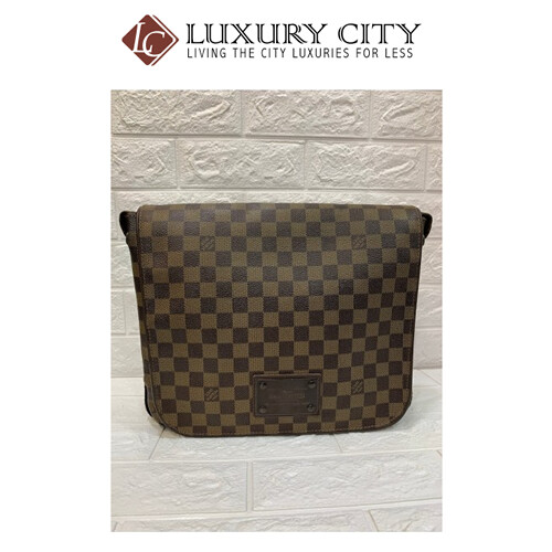 [Luxury City] Preloved Authentic Louis Vuitton Brooklyn Damier Ebene Messenger Bag