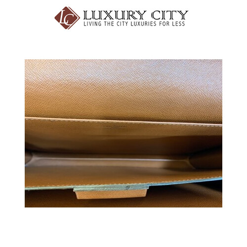[Luxury City] Preloved Authentic Louis Vuitton Vintage Briefcase Advisor Monogram