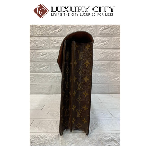 [Luxury City] Preloved Authentic Louis Vuitton Vintage Briefcase Advisor Monogram