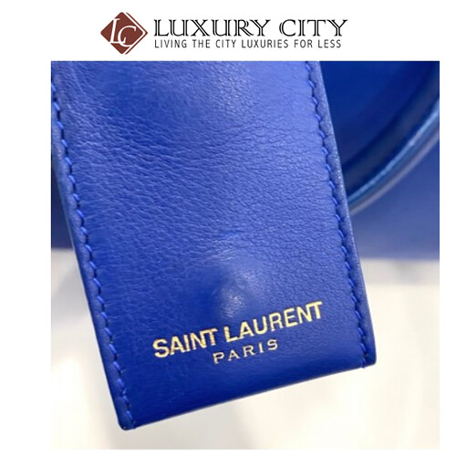 [Luxury City] Preloved Saint Laurent Chyc Leather Handbag