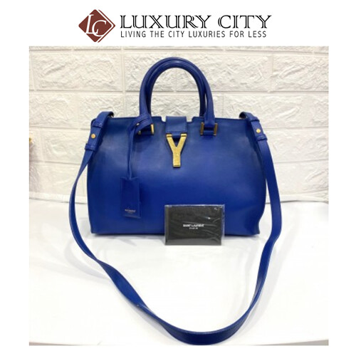 [Luxury City] Preloved Saint Laurent Chyc Leather Handbag